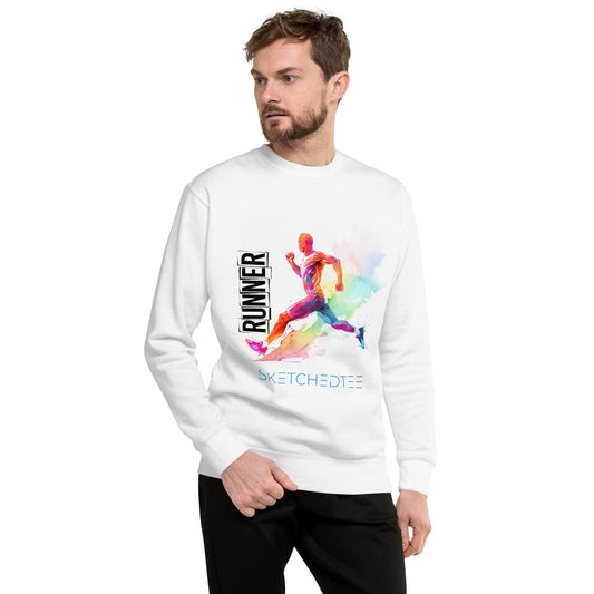I am Runner Unisex Premium Sweatshirt